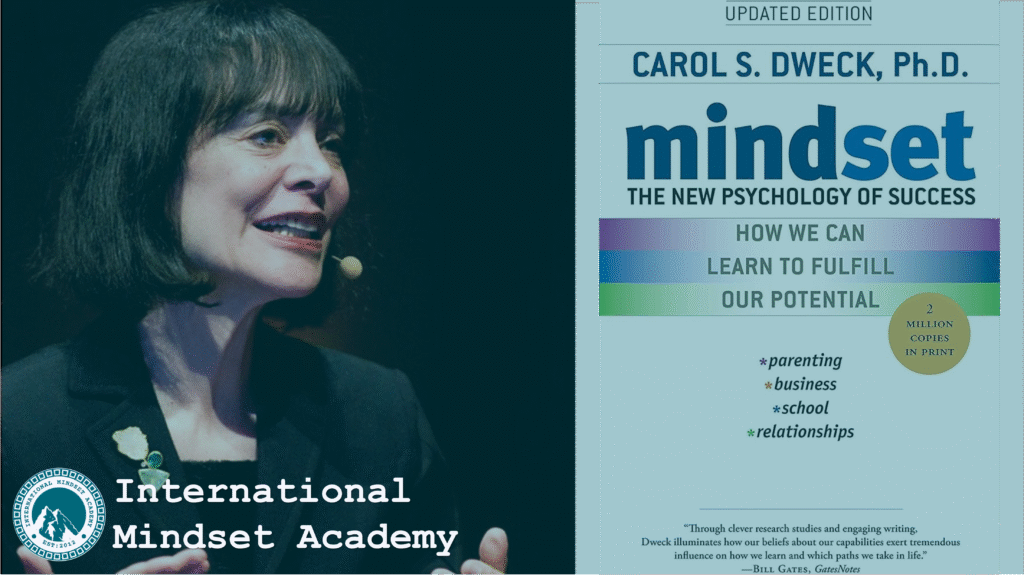 Mindset- The New Psychology of Success – Carol S. Dweck International Mindset Academy 01